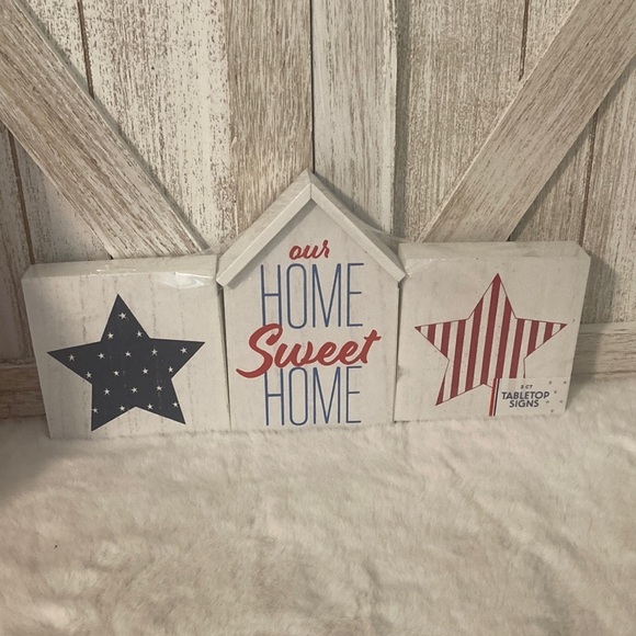 COPY - Target BP 3 Patriotic Tabletop Signs - Picture 1 of 8